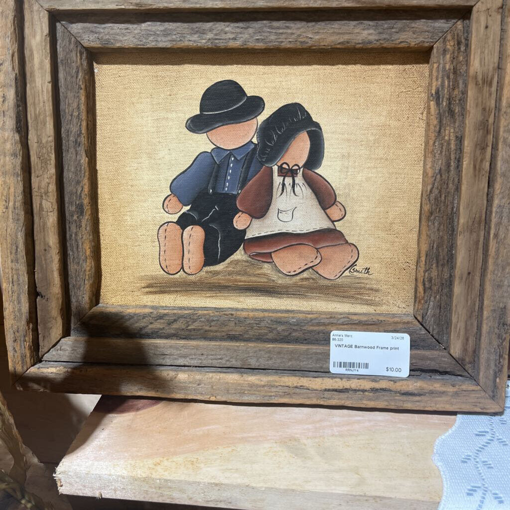 Barnwood Frame print