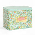 Strawbery Meadow Tin Recipe Box
