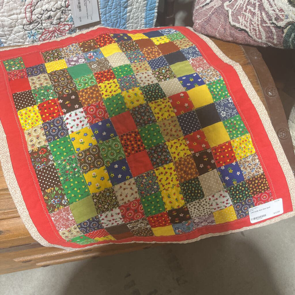 Red Doll Quilt