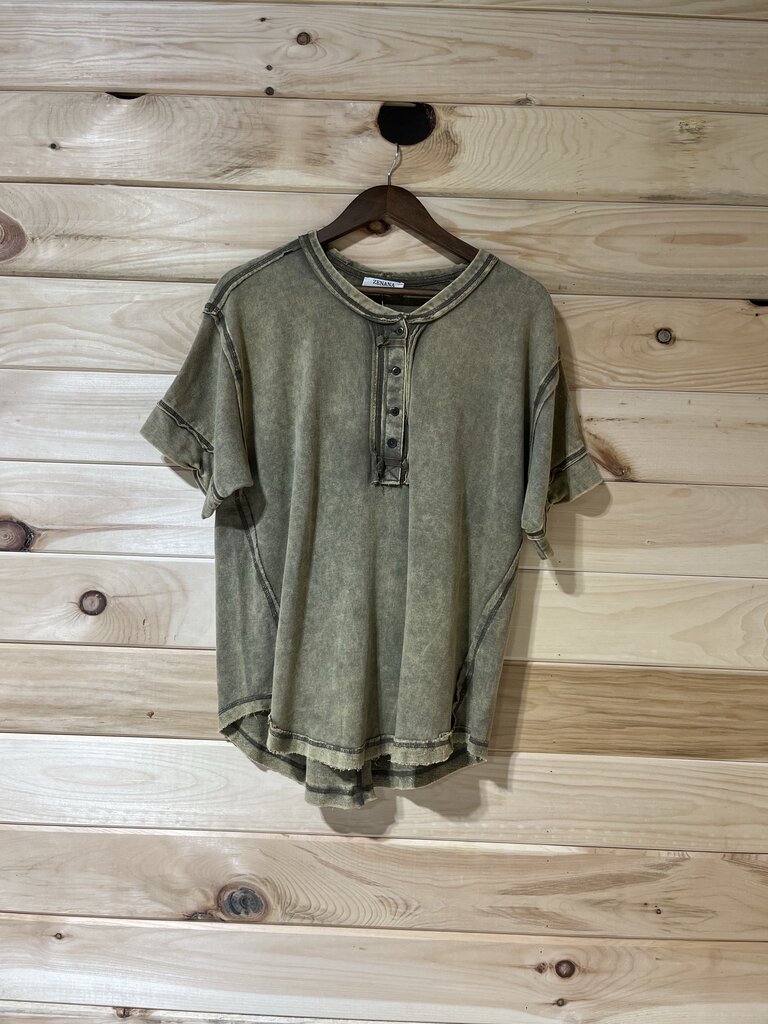 Acid Henley Top