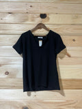 Waffle V-Neck Top