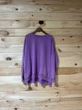 Acid Wash High Low Pocket Pullover