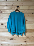 Acid Wash High Low Pocket Pullover