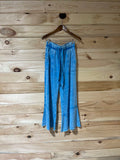 Exposed Seam Flare Pant