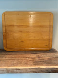 11x14" Wooden Cutting Board w/edge groove