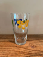 Floral Glass Tumbler