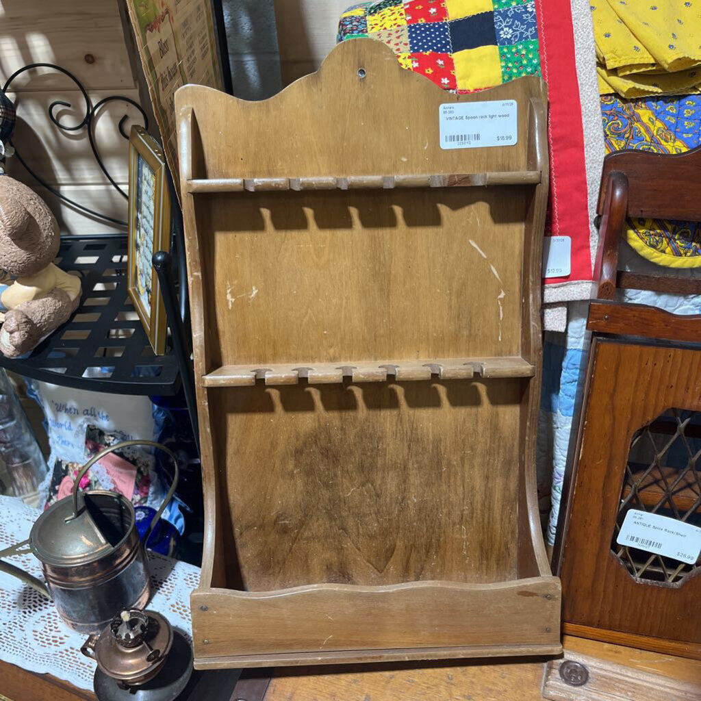 Spoon rack light wood