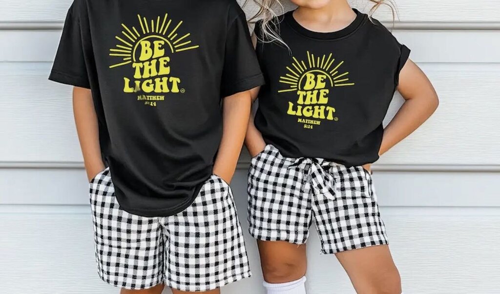 Be The Light Kids Tee