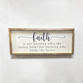 Faith Wall Sign