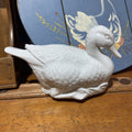 White porcelain duck
