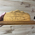 Small wood shelf