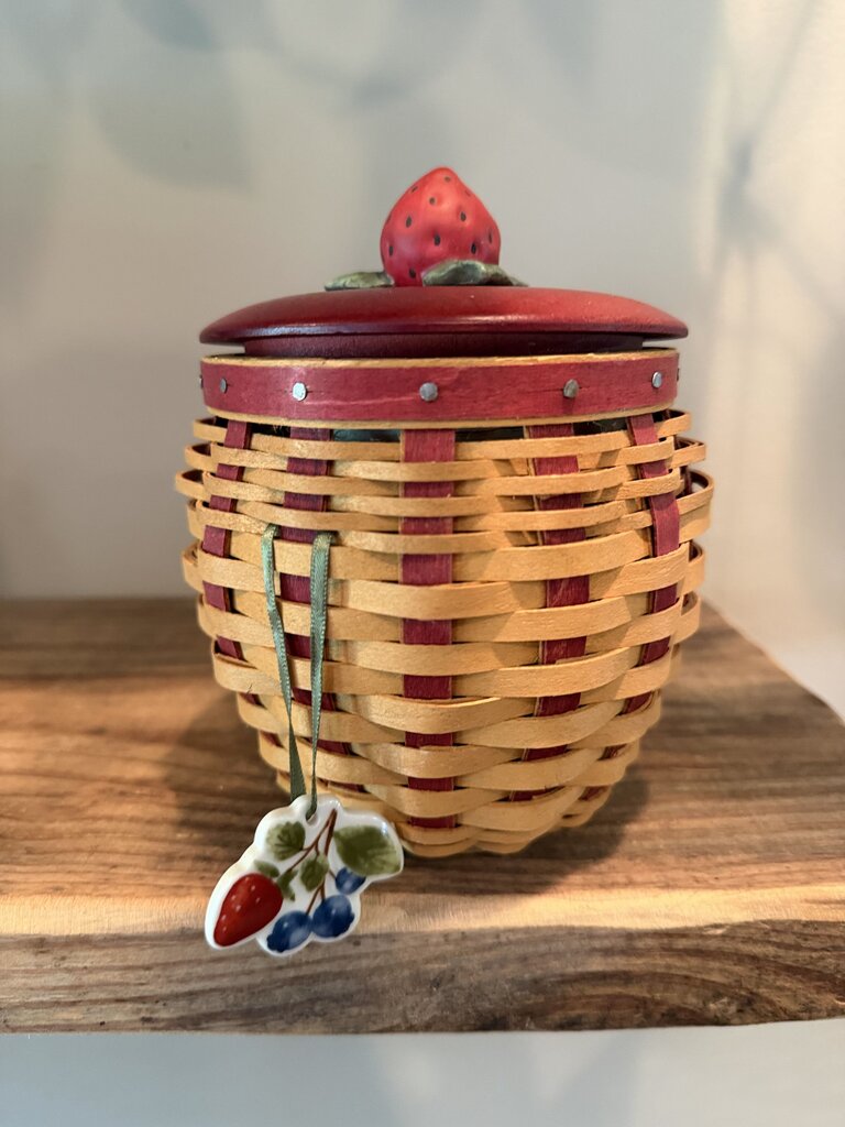 Small Strawberry Longaberger