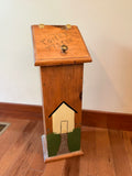 Wooden Toilet Tissue Holder