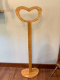 Standing Heart Quilt Rack