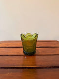 Small Green Candle Holder