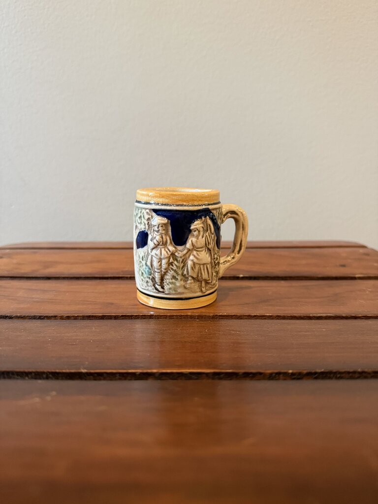 Small Beer Mug - German Dancing Scene