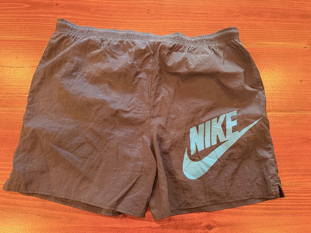 Navy Blue Nike Swim Trunks - Size Large
