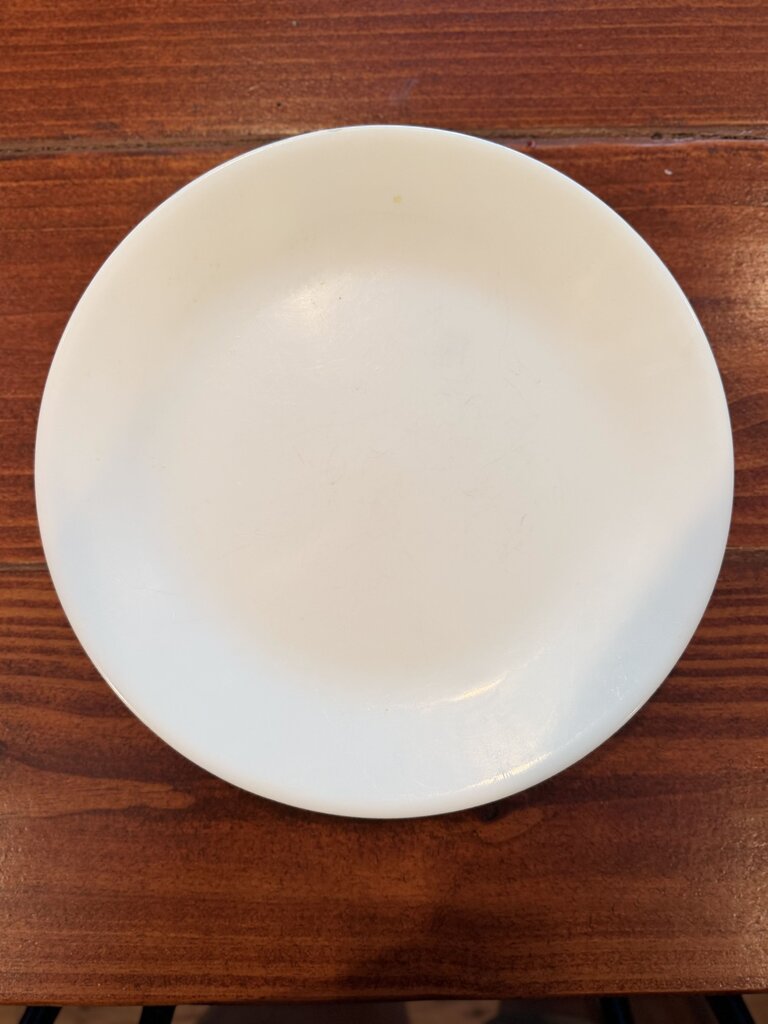 (5) White Corelle Plates
