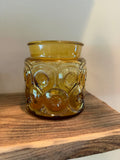 LE Smith Amber 5" Glass Jar