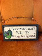 Housework Hanging Sign