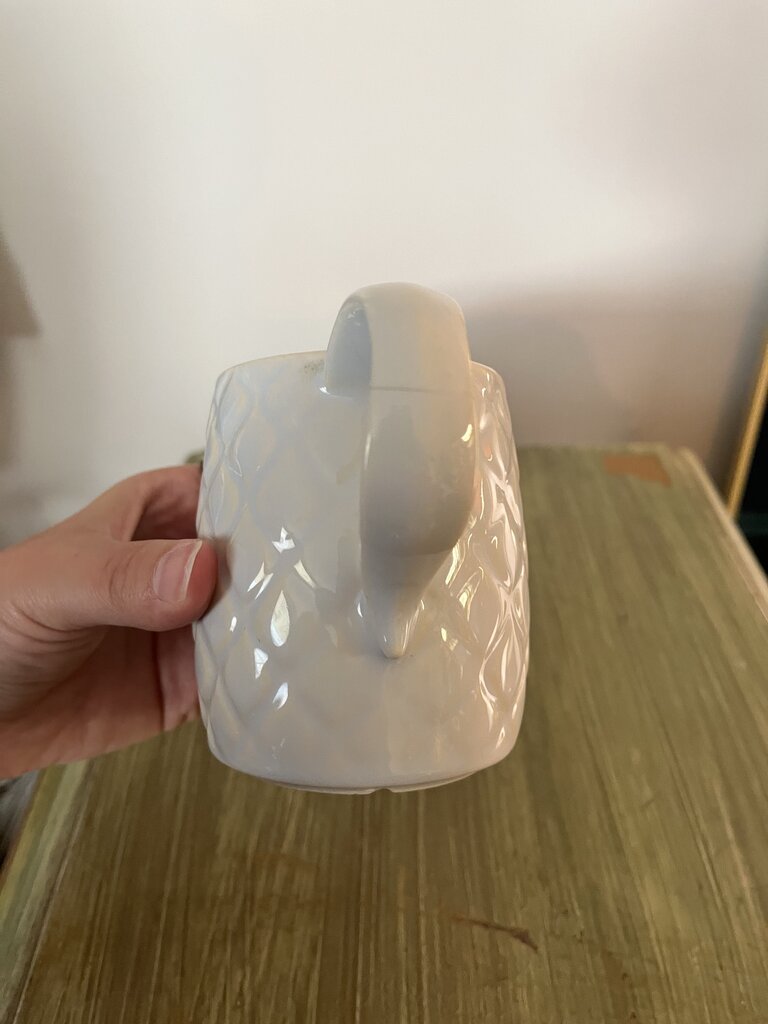 McCoy Ivory Quilted Pitcher