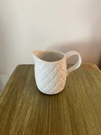 McCoy Ivory Quilted Pitcher