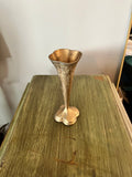 Japanese Metal Trumpet Bud Vase