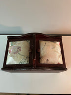 Sewing Box with Cushion & Handle