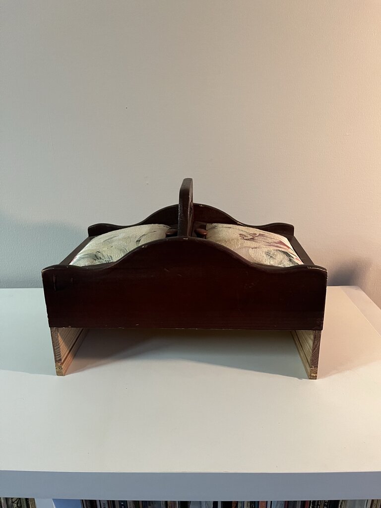 Sewing Box with Cushion & Handle