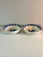 Rooster Folkcraft Farmhouse Bowl Set