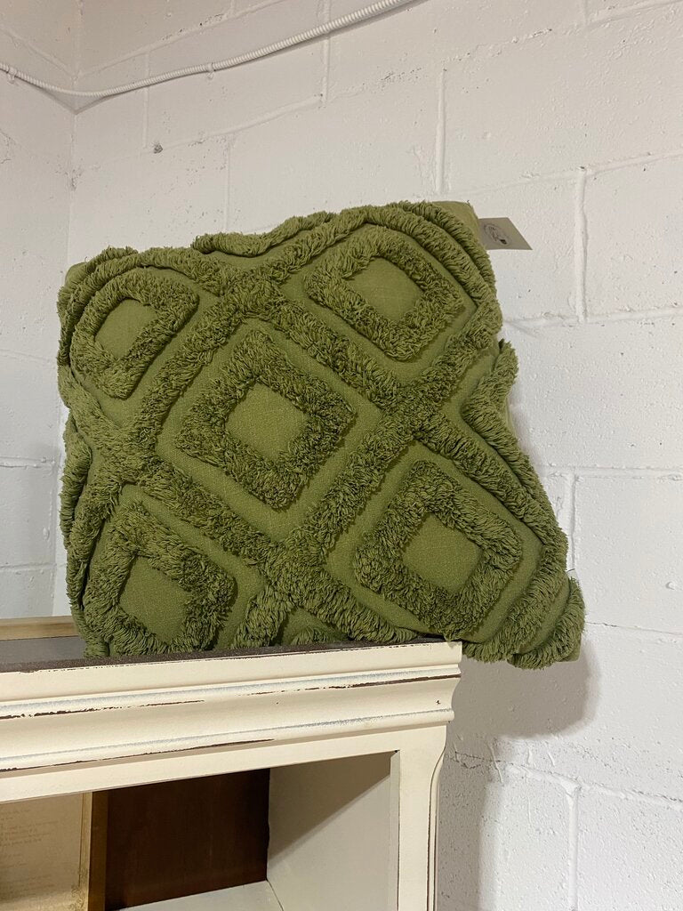 Olive Green Pillows Set of 2