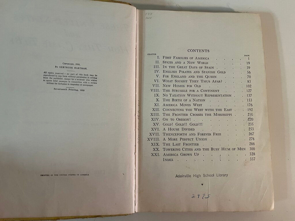 These United States Hardcover Book