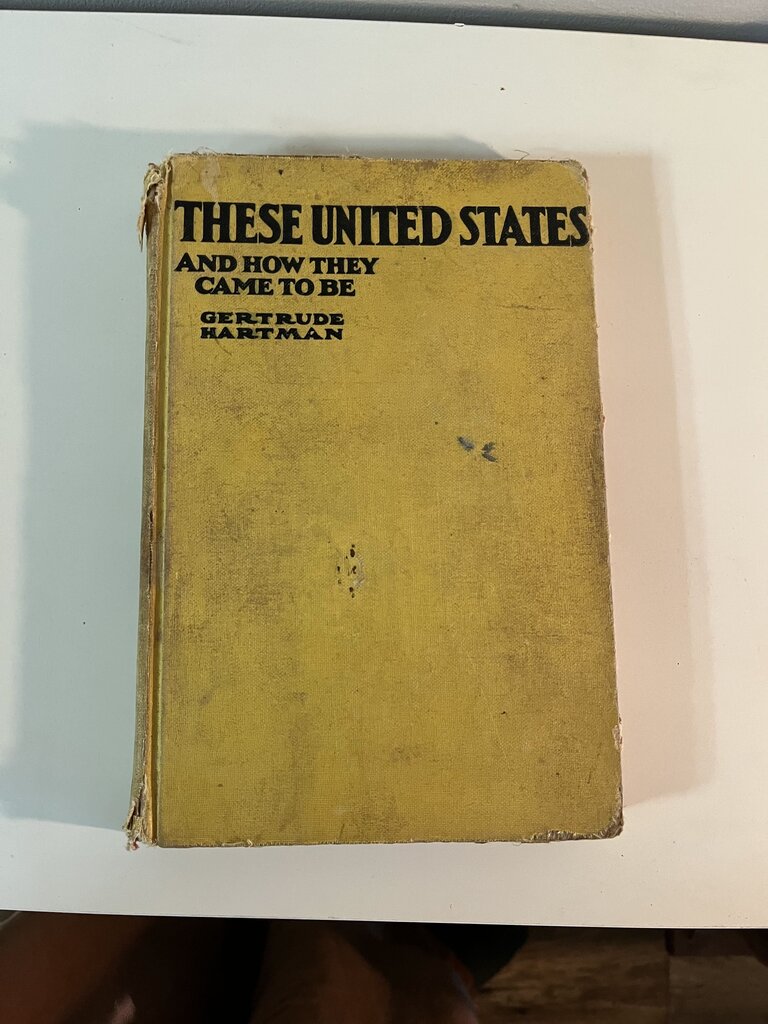 These United States Hardcover Book