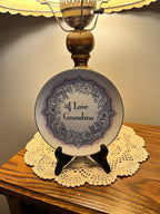 I Love Grandma Porcelain Collectors Plate