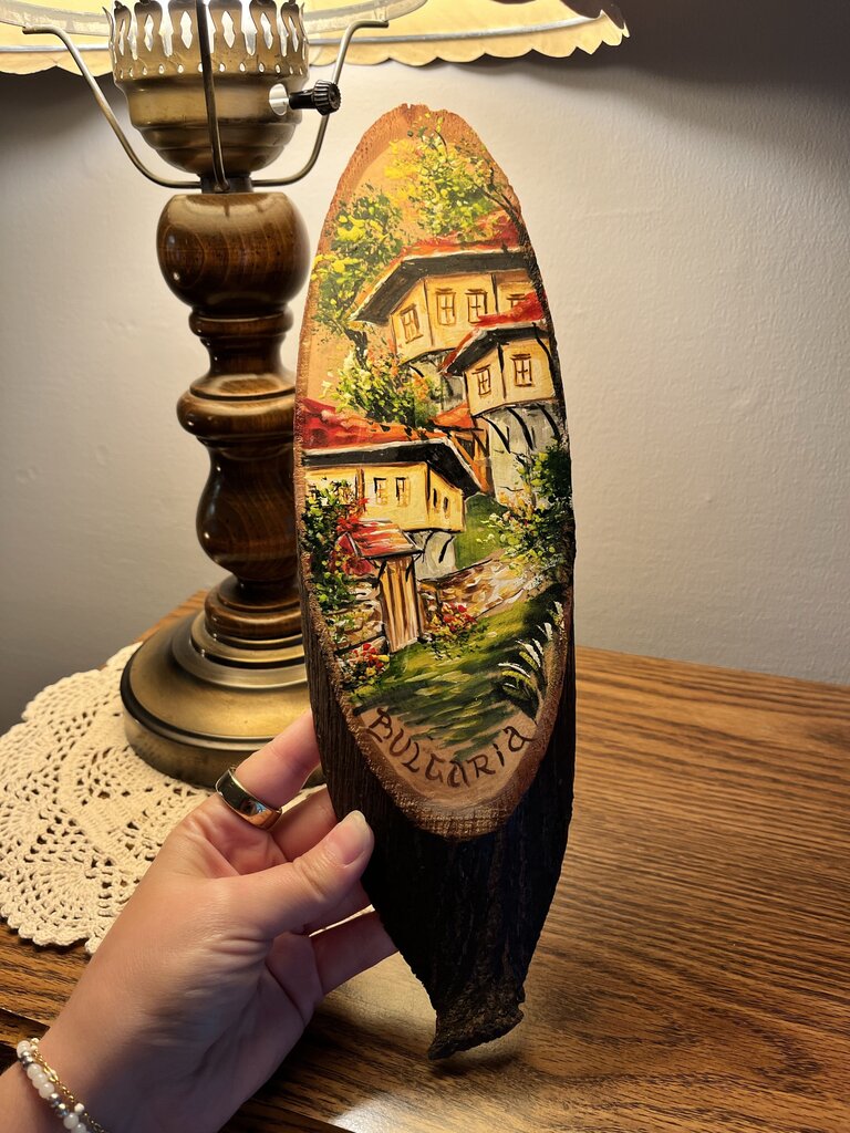Handpainted Wooden Bulgaria Decor