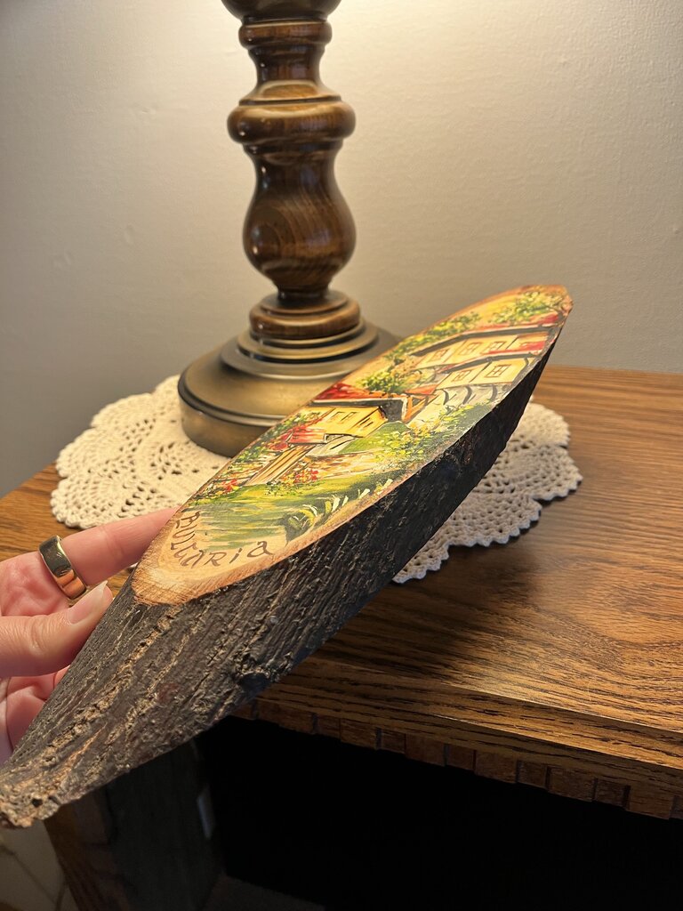 Handpainted Wooden Bulgaria Decor