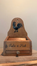 Wooden Toothpick Holder