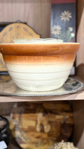 Orange Cream Oven Ware bowl