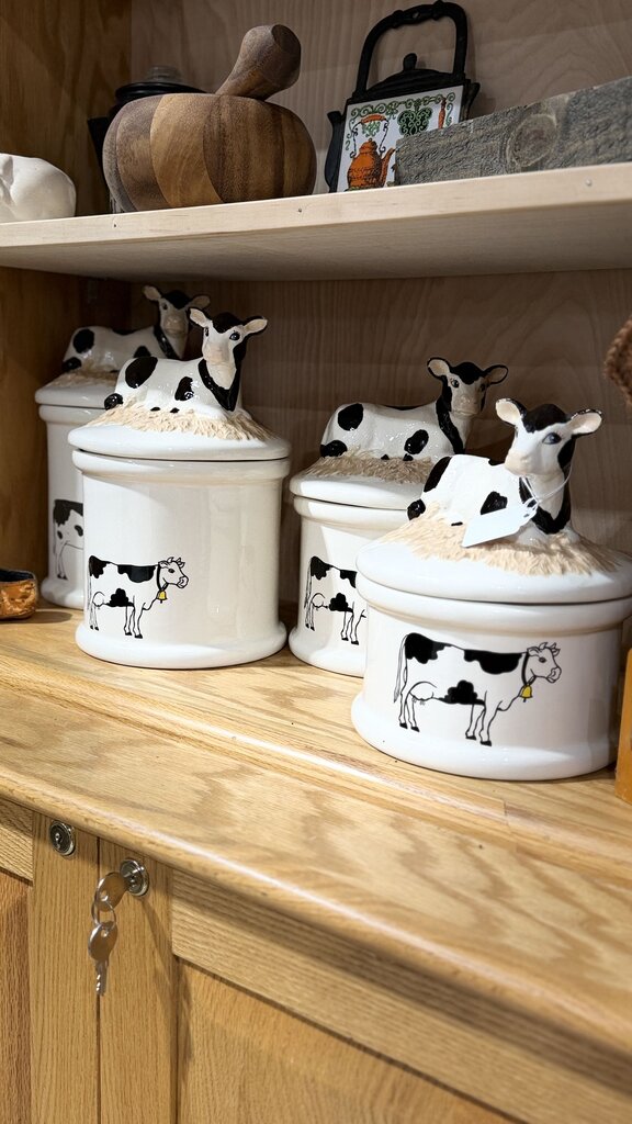 Cow Canister Set