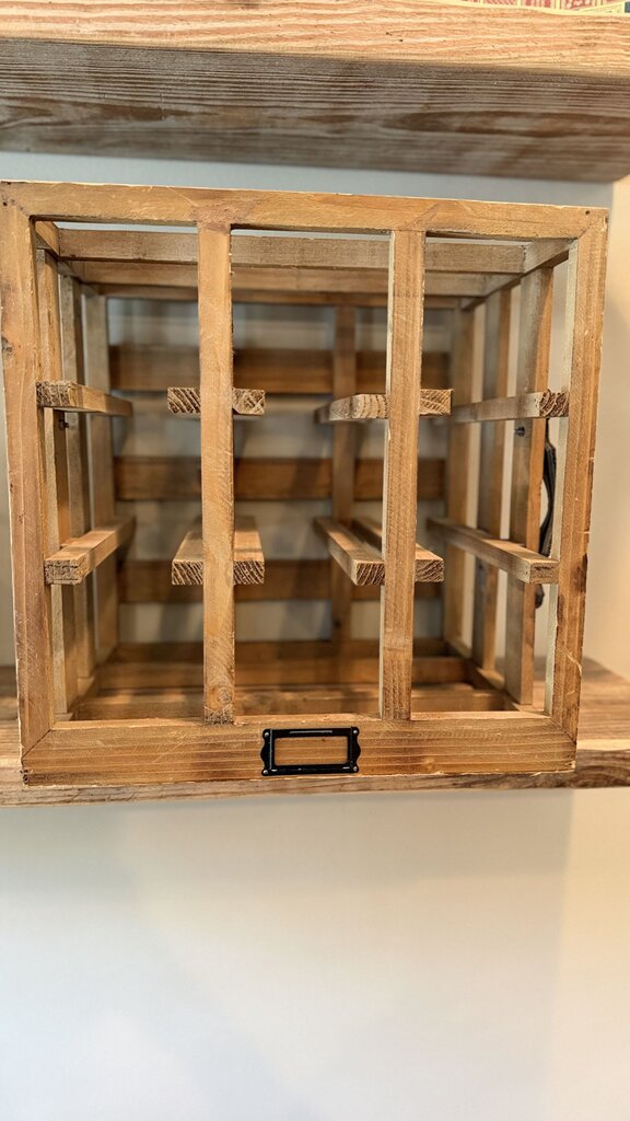 Wooden Wine Holder