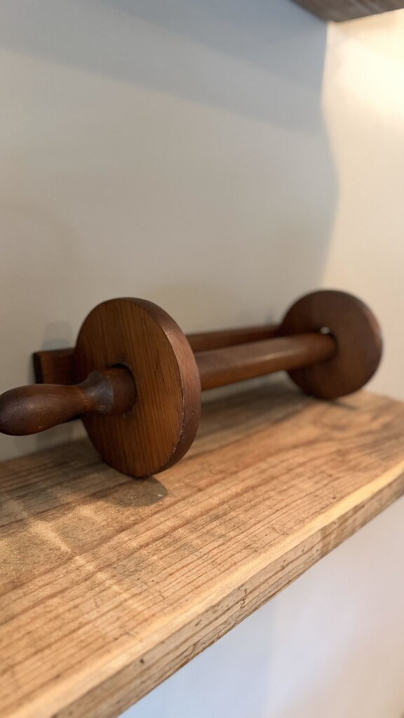Wooden Paper Towel Roll Holder