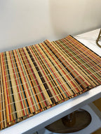 Multicolor Bamboo Placemat Runner