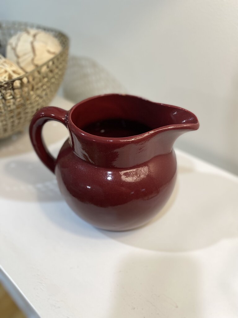 Burgundy Bell Bybee Pitcher