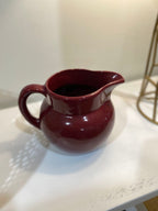 Burgundy Bell Bybee Pitcher