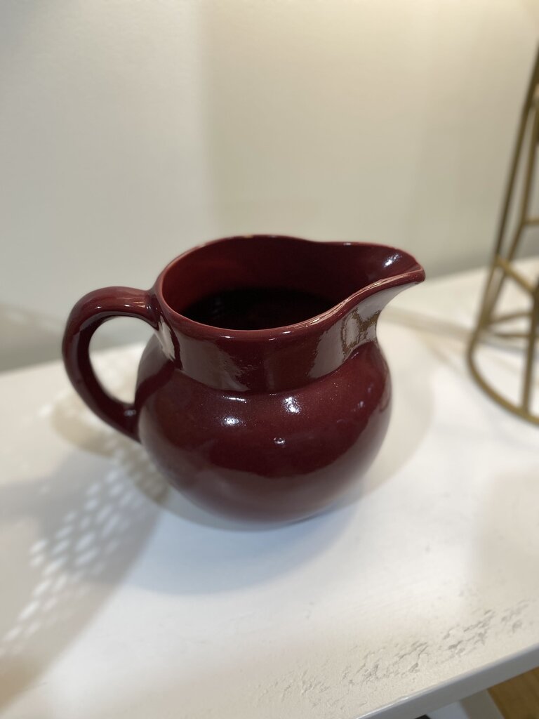 Burgundy Bell Bybee Pitcher