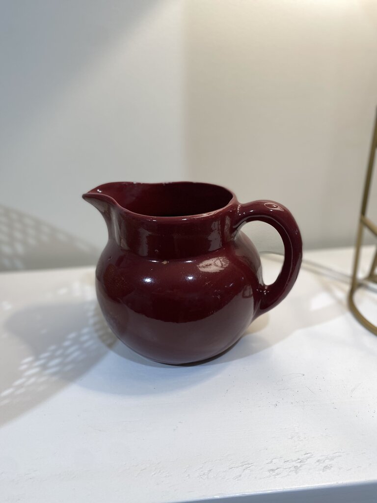 Burgundy Bell Bybee Pitcher