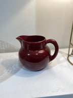 Burgundy Bell Bybee Pitcher