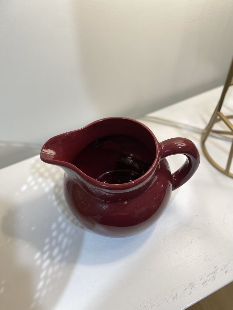 Burgundy Bell Bybee Pitcher