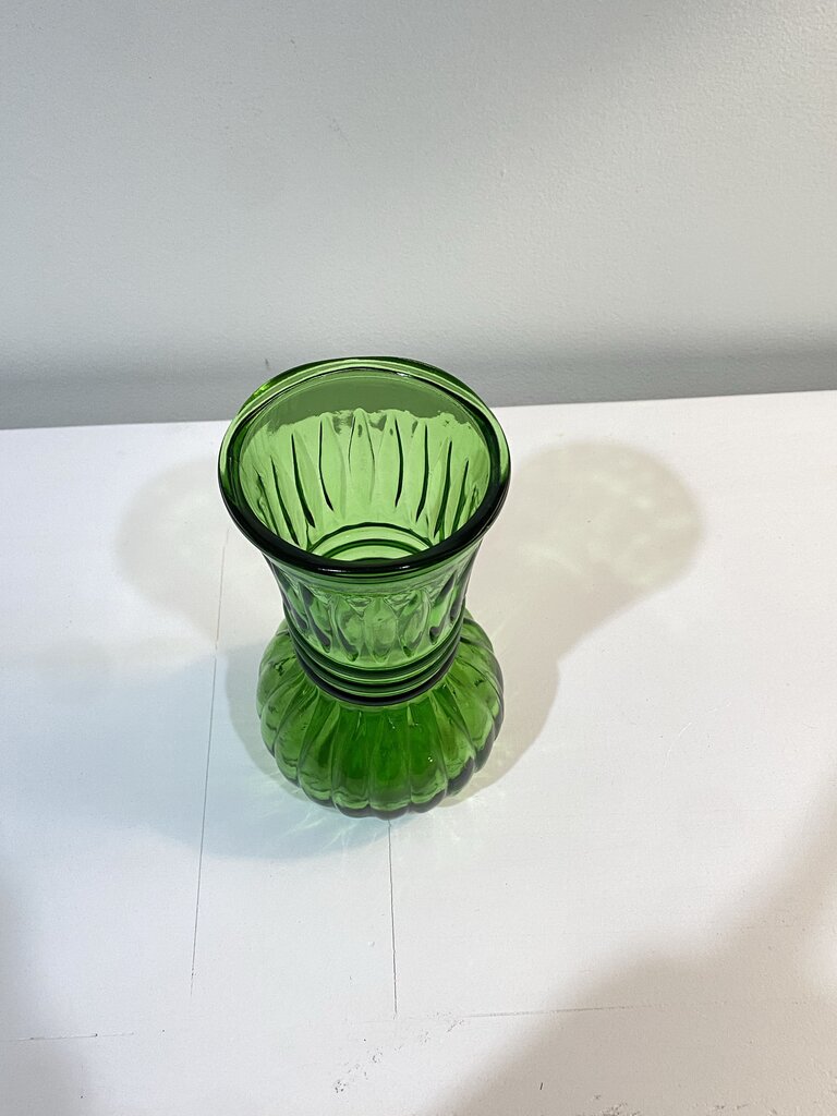 Green Anchor Hocking Vase
