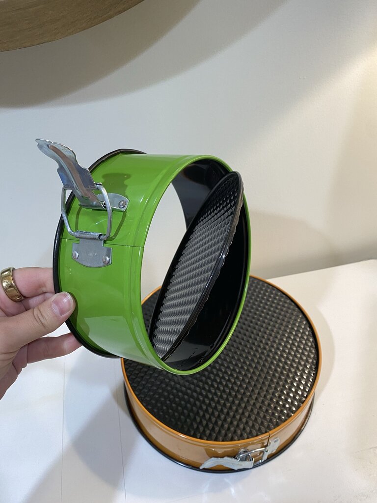 Green Springform Cake Non-stick Pan